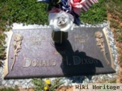 Donald H "don" Dixon