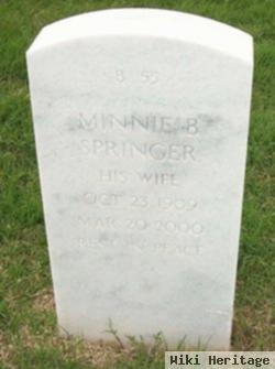 Minnie B. Springer