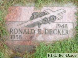 Ronald Edwin Decker