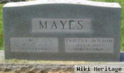 William Irvin "w.i." Mayes