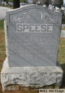 Charles S Speese