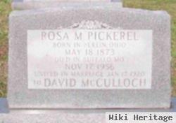 Rosa M Pickerel Mcculloch