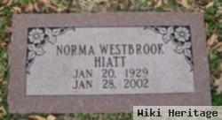 Norma Jean Westbrook Hiatt