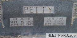 Allie Jane Irwin Petty