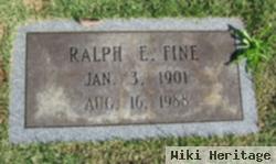 Ralph Edgar Fine