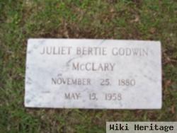 Juliet Bertie Godwin Mcclary