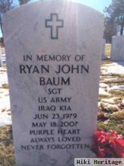 Sgt Ryan John Baum