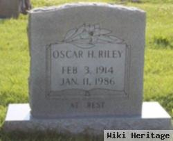 Oscar H. Riley