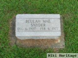 Beulah Mae Snyder