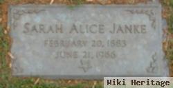 Sarah Alice Janke