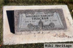 Mildred Louise Hargett Thacker