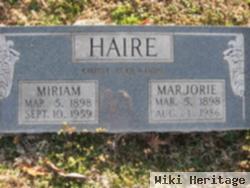 Marjorie Haire