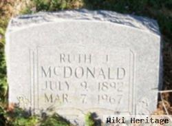 Ruth Jane Rhea Mcdonald