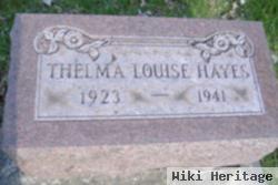 Thelma Louise Hayes