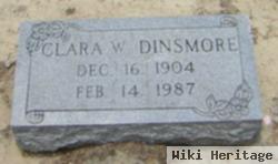 Clara W Dinsmore