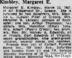 Margaret E. Edwards Thomason Kimbley