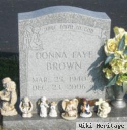 Donna Faye Warner Brown