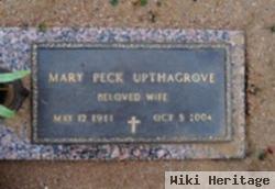 Mary Peck Upthagrove