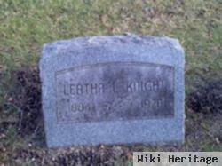 Leatha Louise Weigel Knight