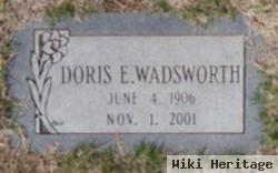 Doris E Wadsworth