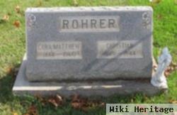 Cora Matthew Rohrer