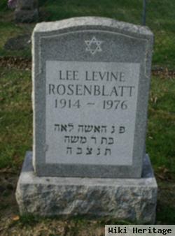 Lee Levine Rosenblatt