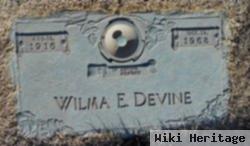 Wilma E Devine