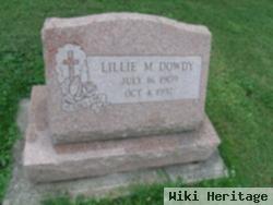 Lillie M. Dowdy