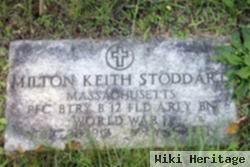 Pfc Milton Keith Stoddard