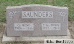 J. G. "hook" Saunders