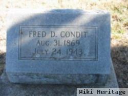 Frederick Delmer "fred" Condit