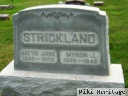 Myron J Strickland