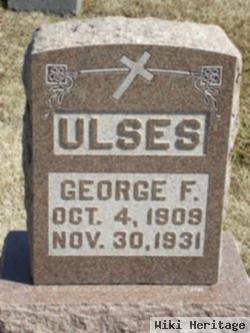 George F Ulses