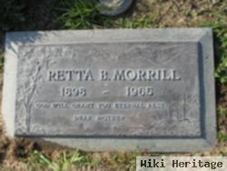 Luretta Bessie "retta" Parkinson Morrill