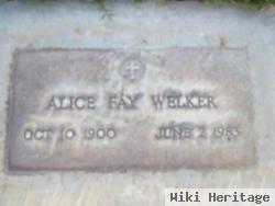 Alice Fay Welker