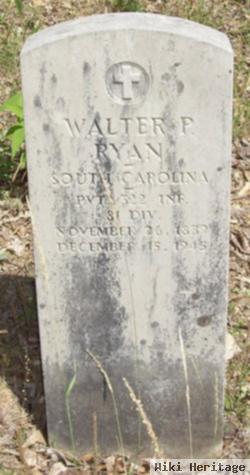 Walter Pierce Ryan