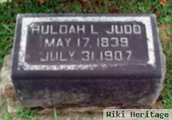 Huldah L Judd