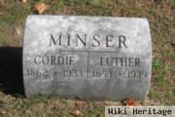 Cordelia "cordie" Osmun Minser