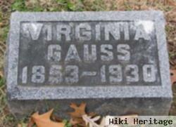 Virginia "sis" Gauss