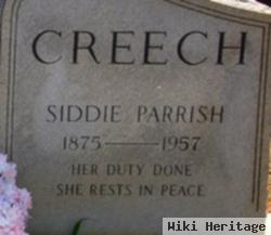 Siddie W. Parrish Creech