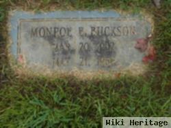 Monroe E. Buckson