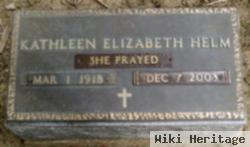 Kathleen Elizabeth Helm