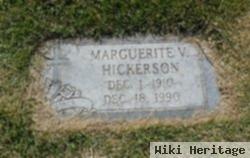 Marguerite V Hickerson