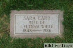 Sara Carr White