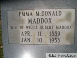 Emma Mcdonald Maddox