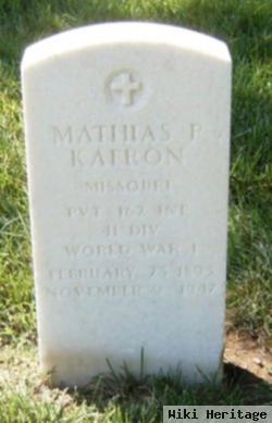 Mathias P Kafron