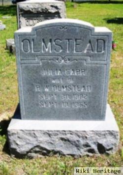 Julia Carr Olmstead