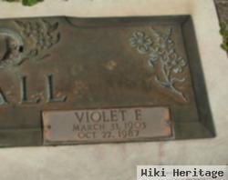 Violet F. Wall