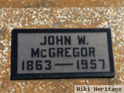 John W. Mcgregor