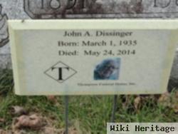 John A Dissinger